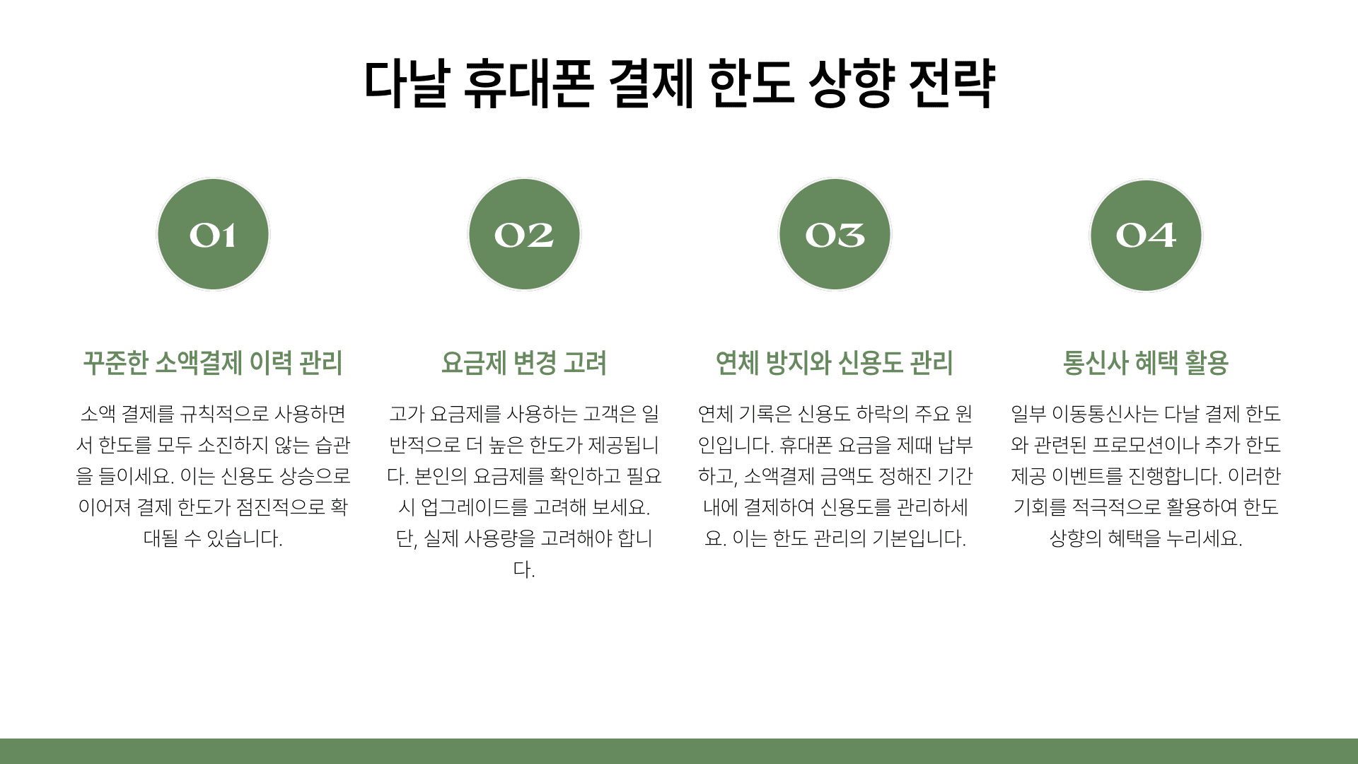 다날 휴대폰 결제 한도 상향 전략